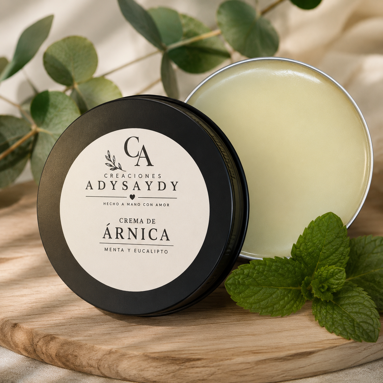 Crema de Árnica: Para rostro y cuerpo