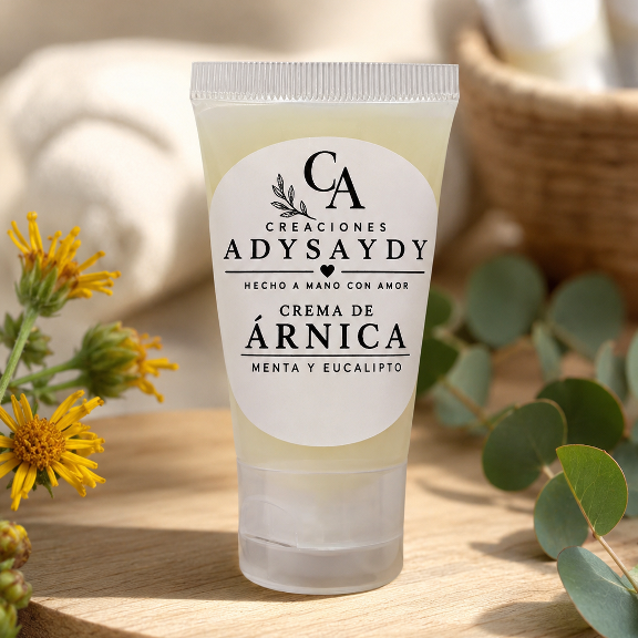 Crema de Árnica: Para rostro y cuerpo