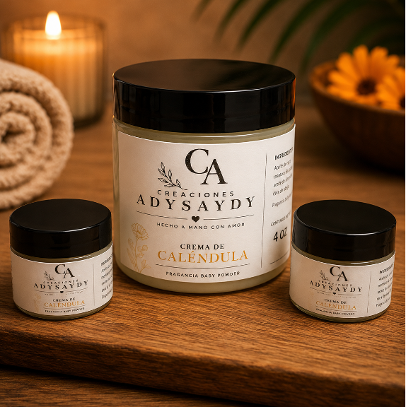 Crema de Caléndula: Para rostro y cuerpo