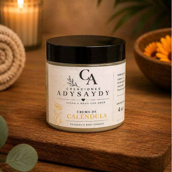 Crema de Caléndula: Para rostro y cuerpo