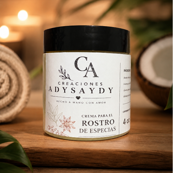 Crema de Especias: Para rostro y cuerpo