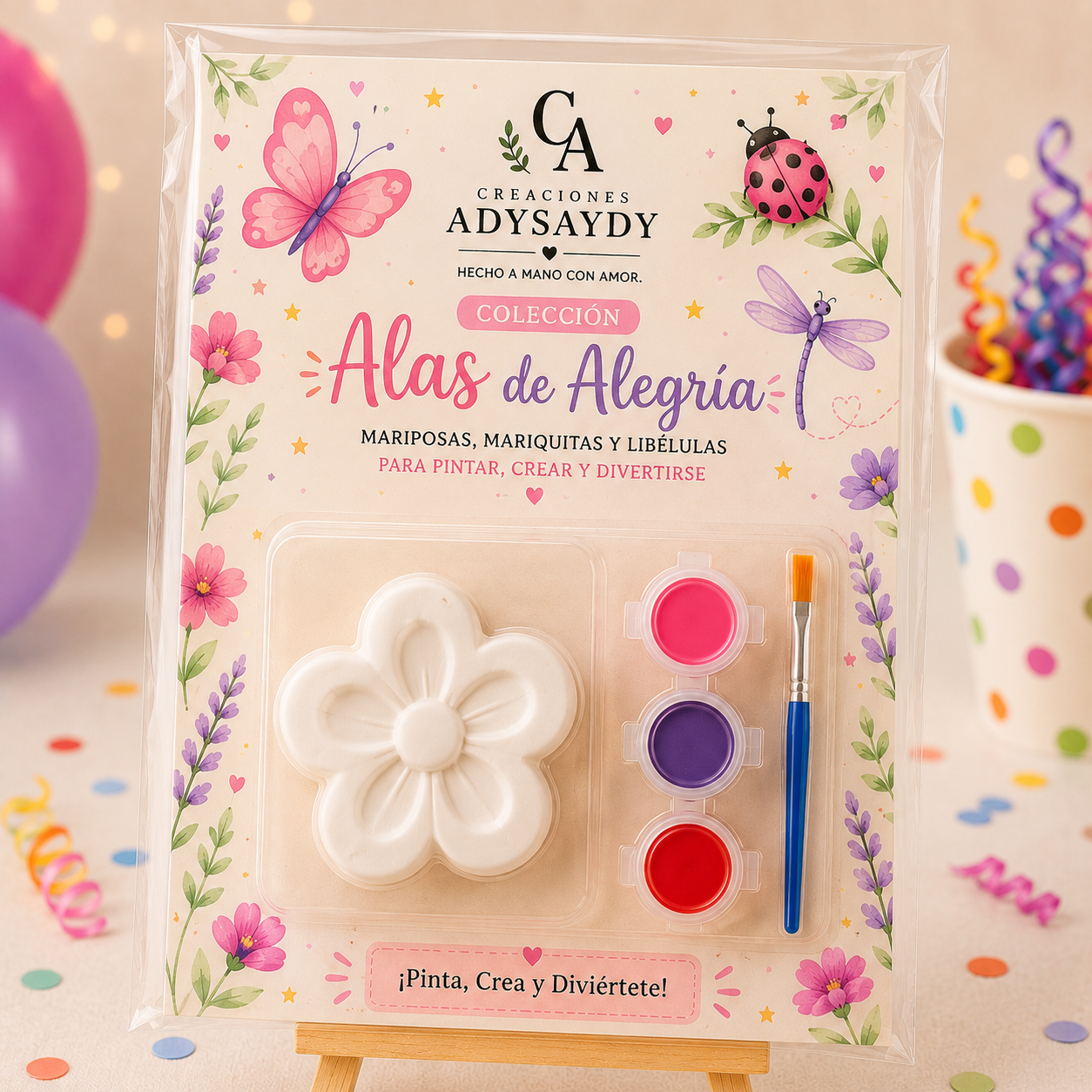Kit para Pintar - Alas de Alegría