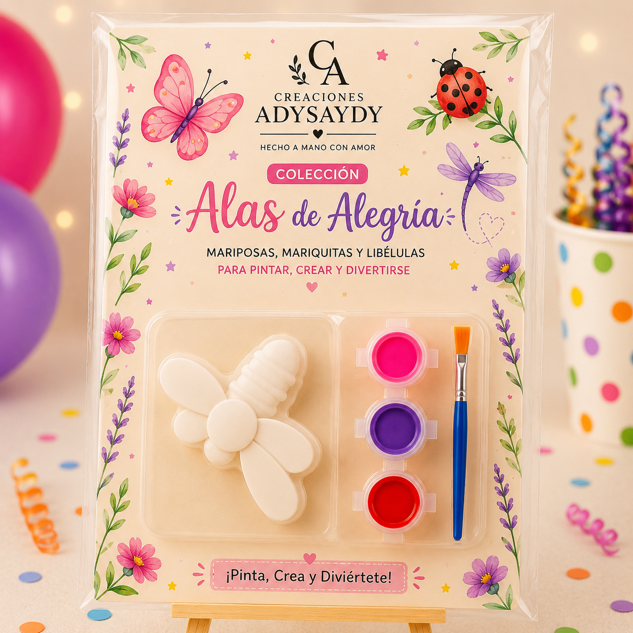 Kit para Pintar - Alas de Alegría