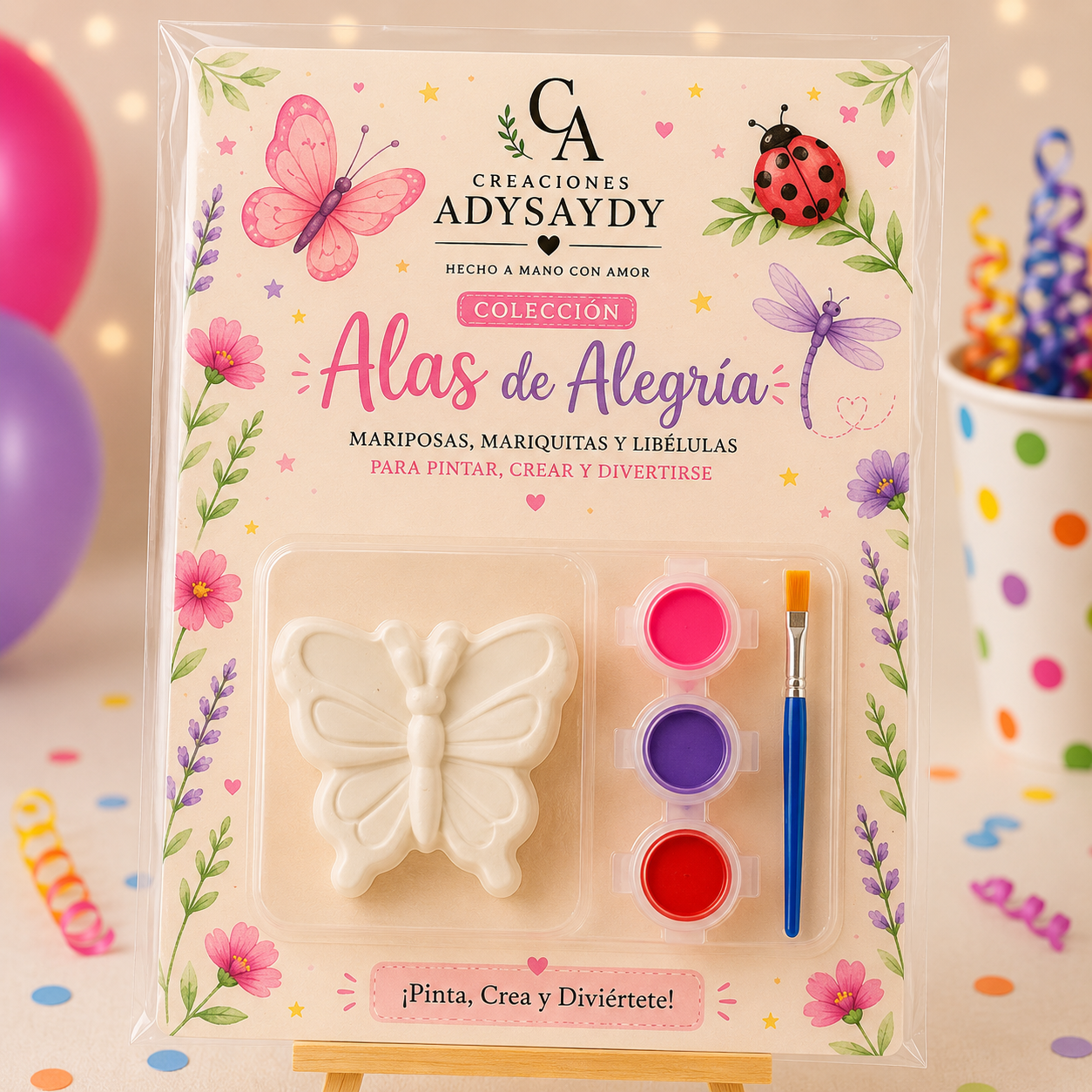 Kit para Pintar - Alas de Alegría