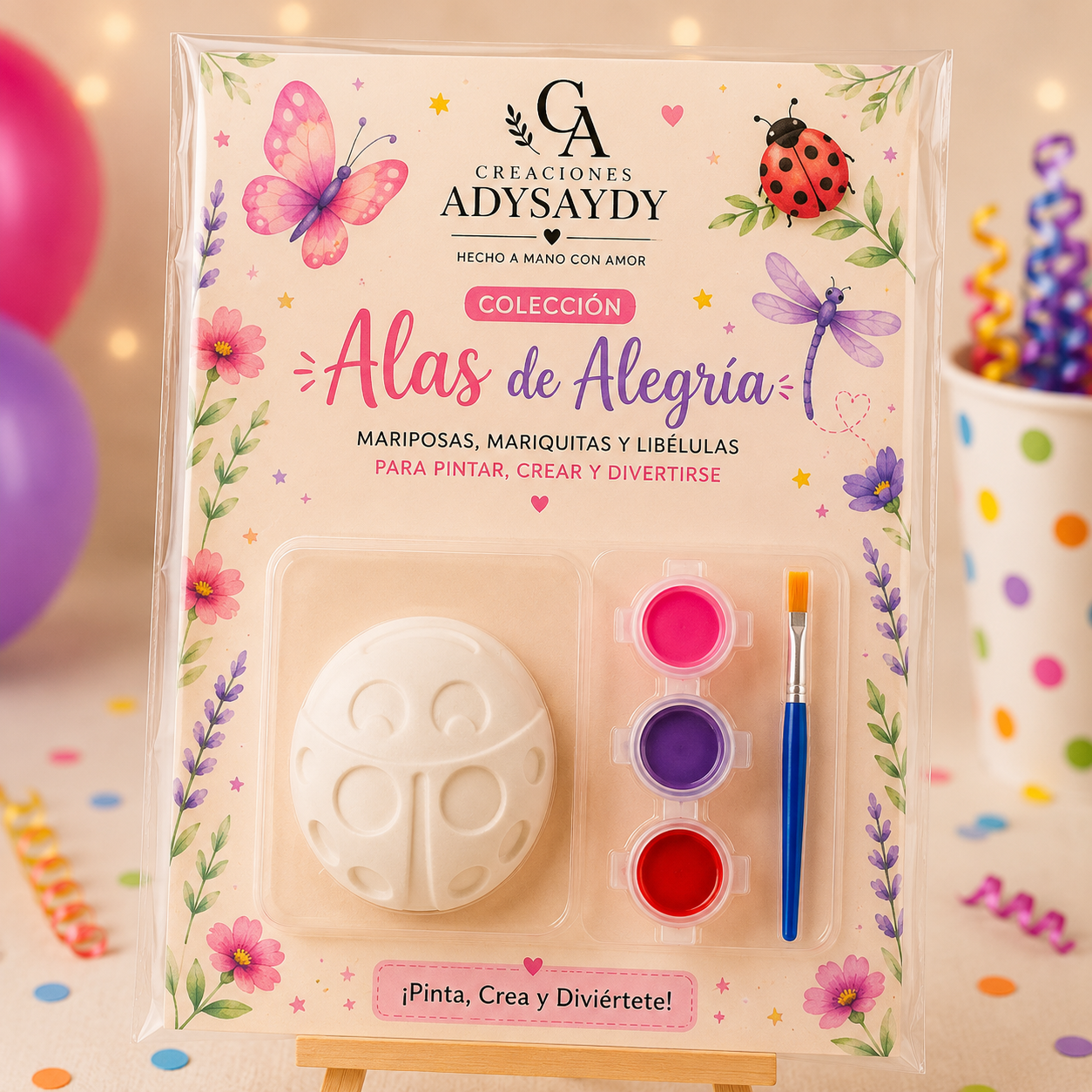 Kit para Pintar - Alas de Alegría