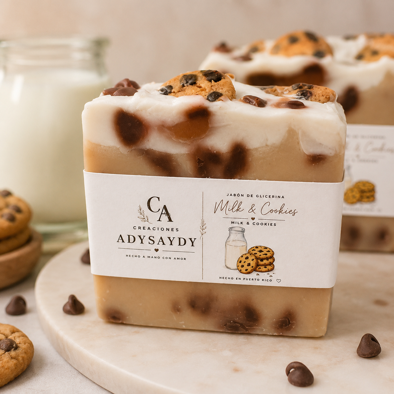 Milk & Cookies – Jabón de Glicerina
