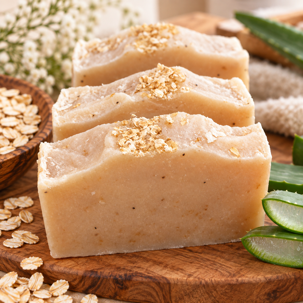 Jabón de Aloe Vera y Avena